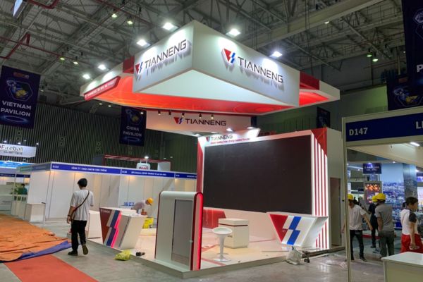 Mẫu Thiết Kế Gian Hàng Triển Lãm Autotech Ấn Tượng
